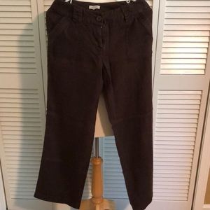 Madison linen pants with belt size 4
